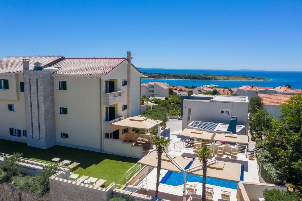 Pool Terrace Sea View Sarkic Lägenhet Novalja Exteriör bild