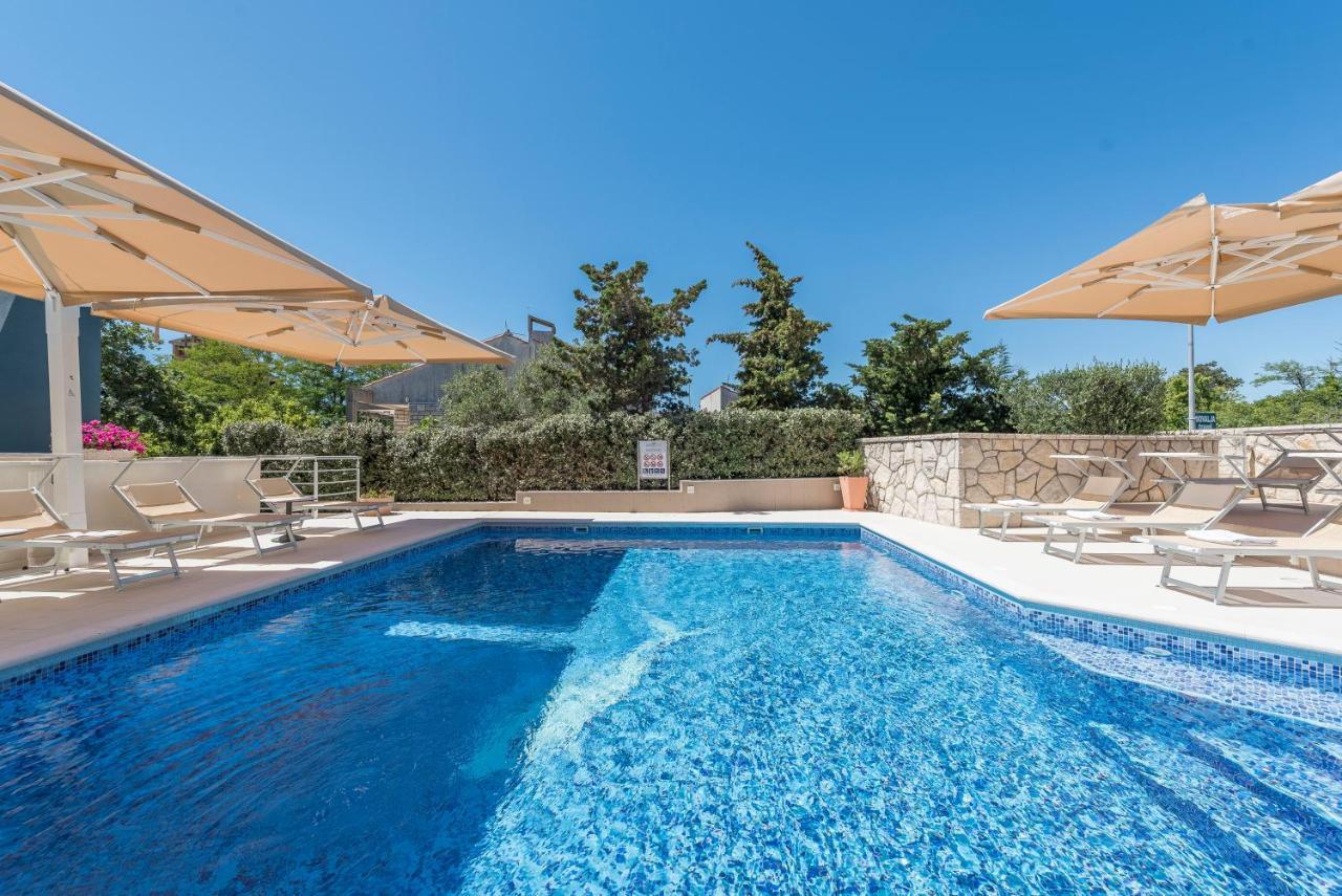 Pool Terrace Sea View Sarkic Lägenhet Novalja Exteriör bild